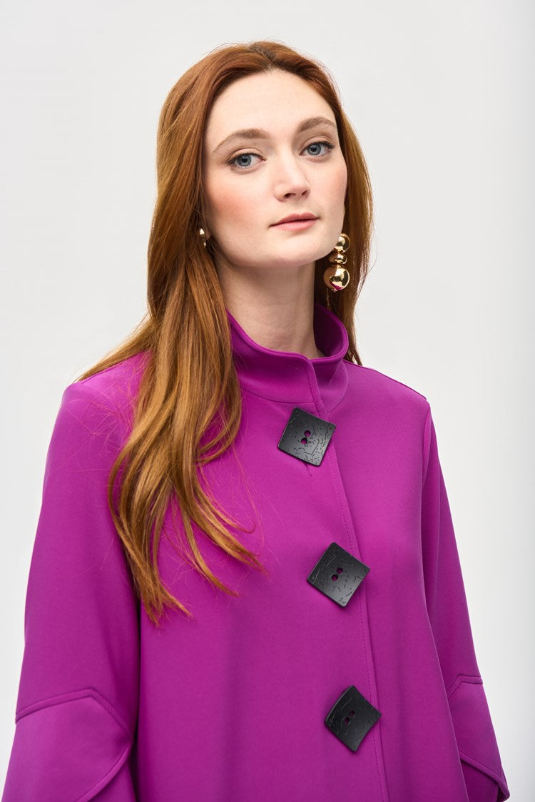 Classic Trapeze Jacket In Empress 193198