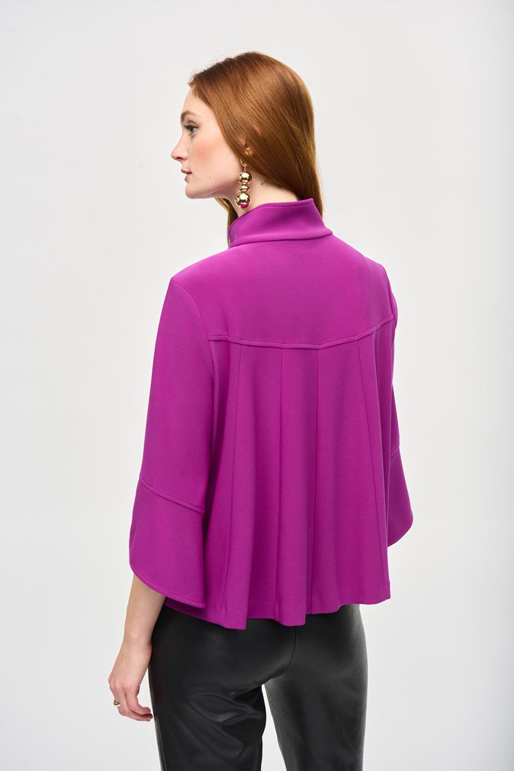Classic Trapeze Jacket In Empress 193198