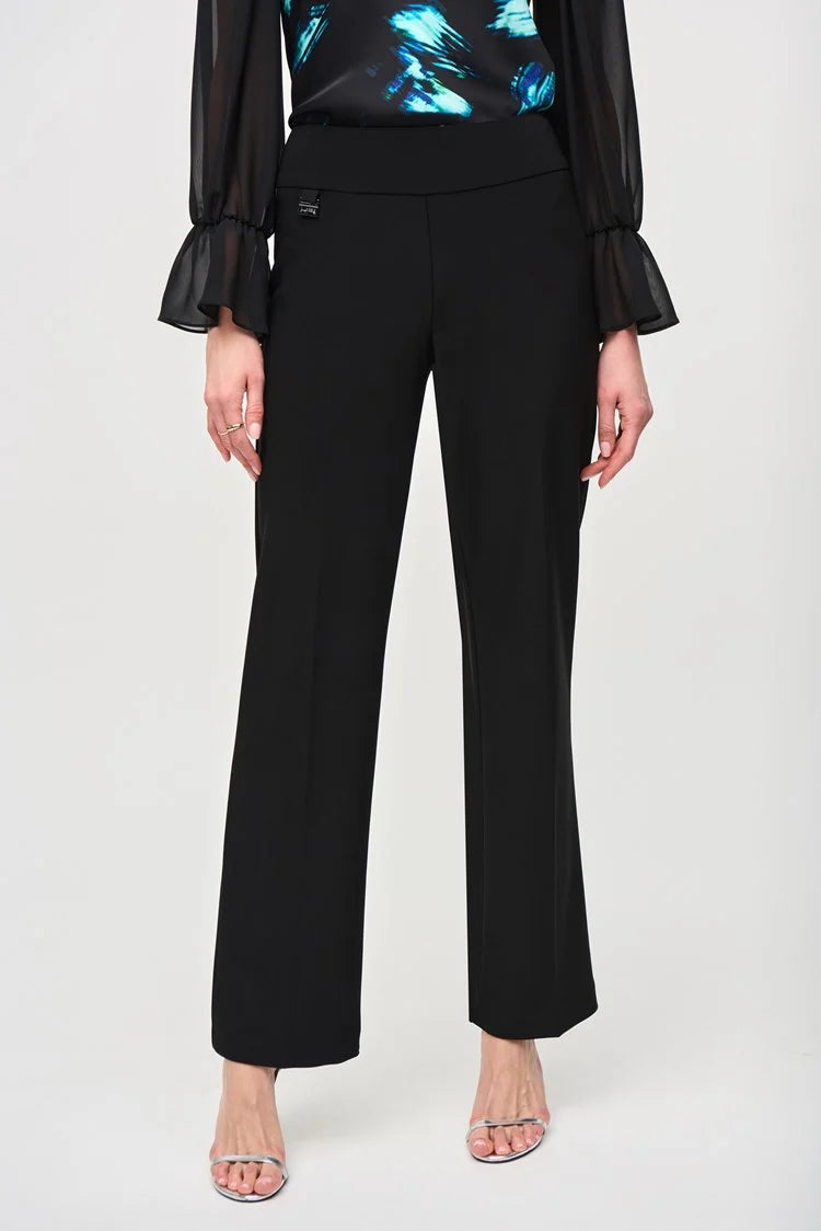 Wide-Leg Pull-On Pants 233277F24
