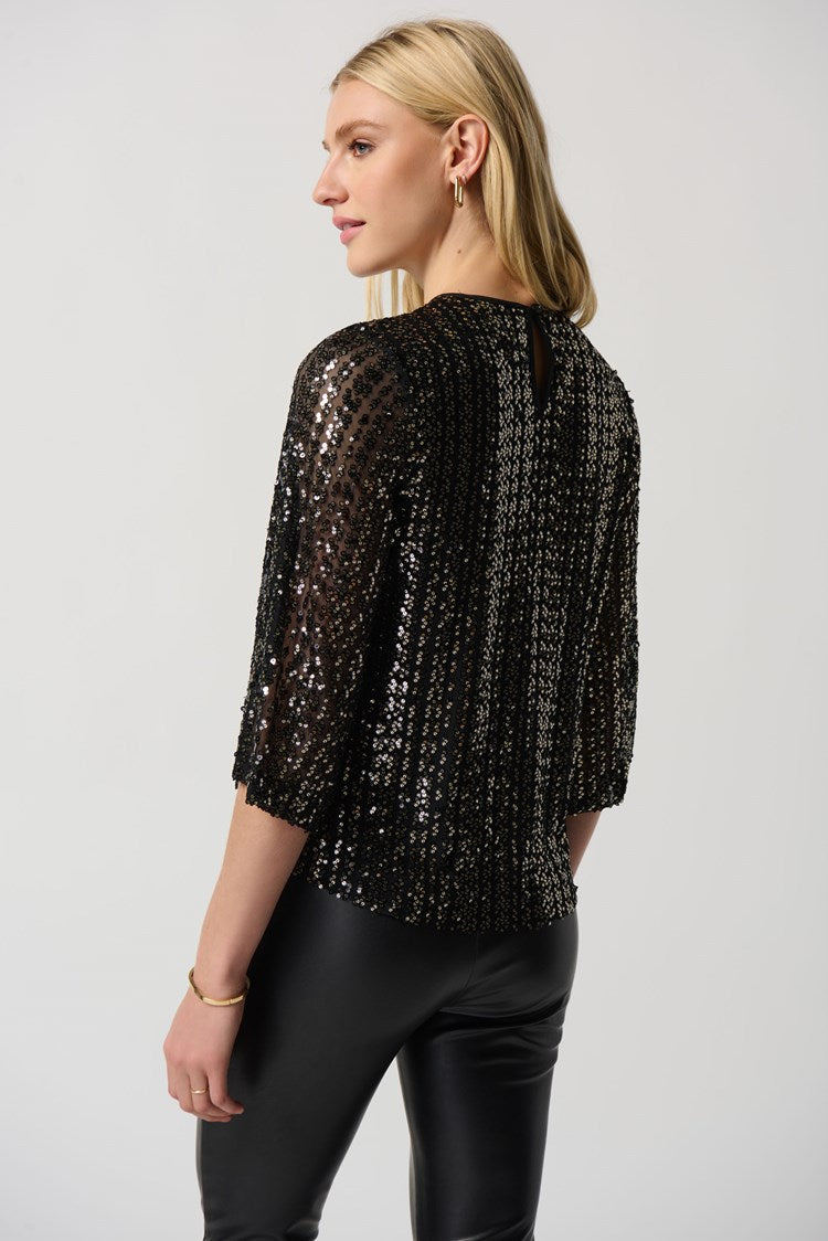 Sequin Boxy Top 234176