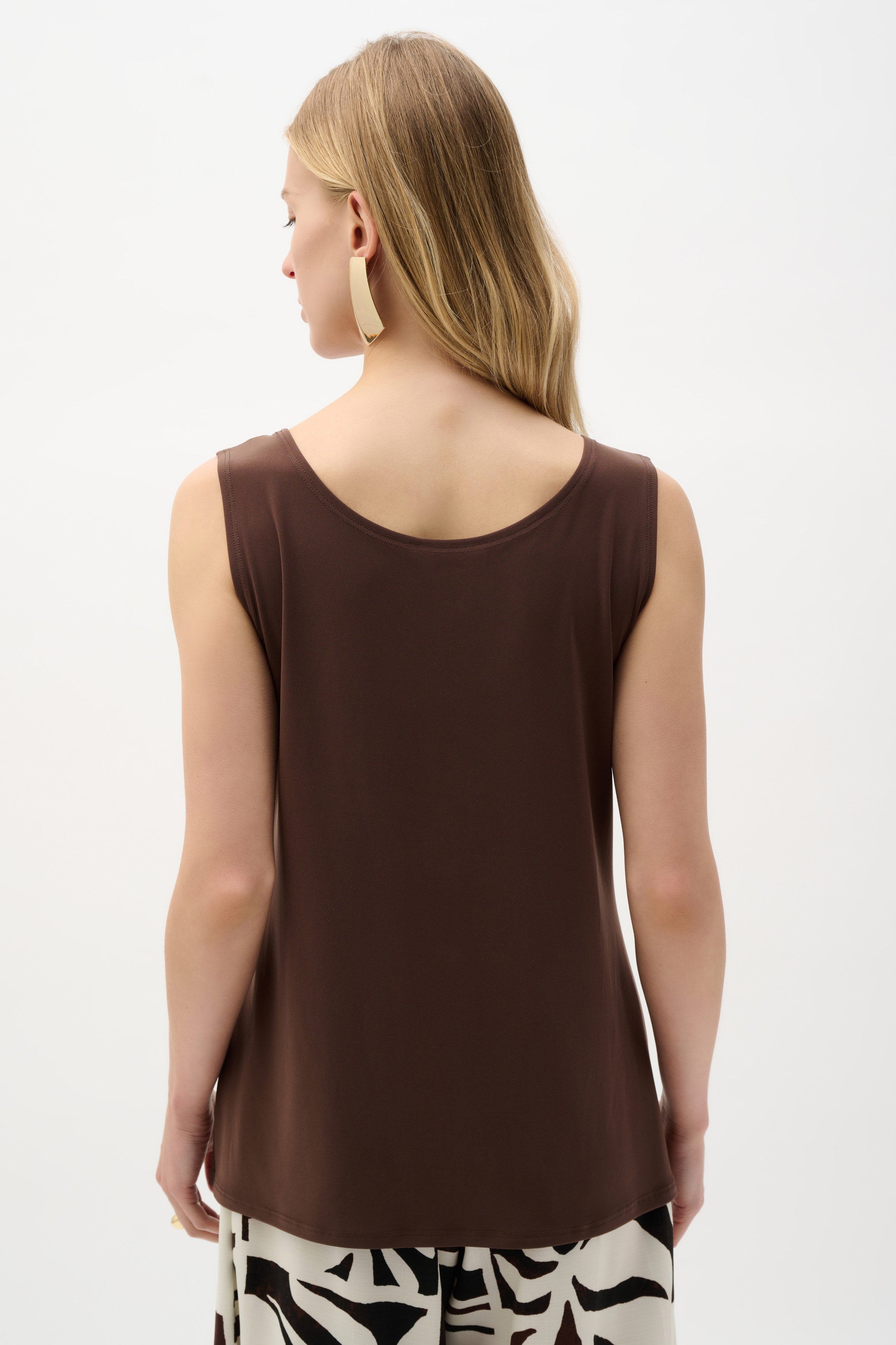 Silky Knit Scoop Neck Camisole 251970S26