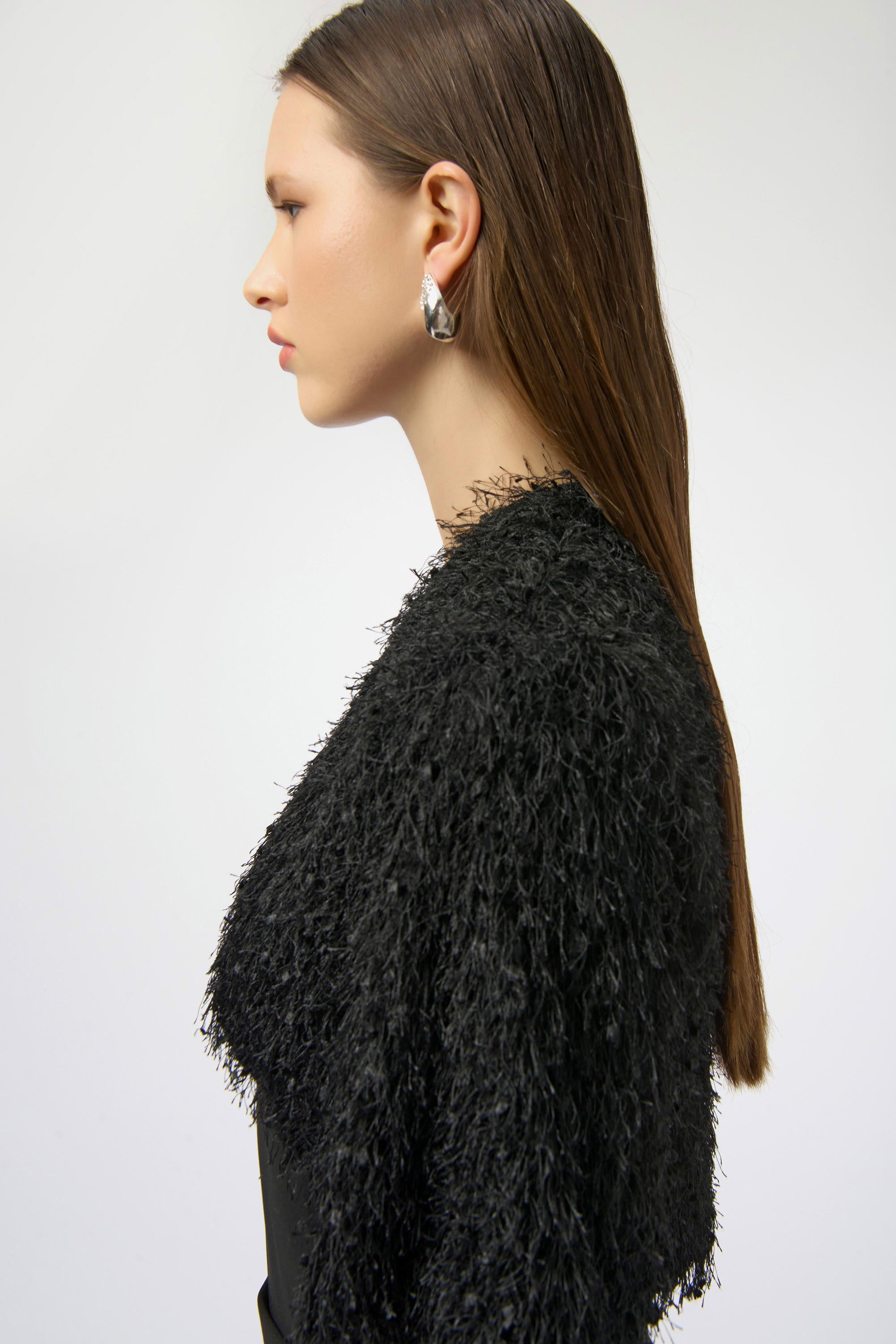 Novelty Fringe Straight Cover-Up 254019