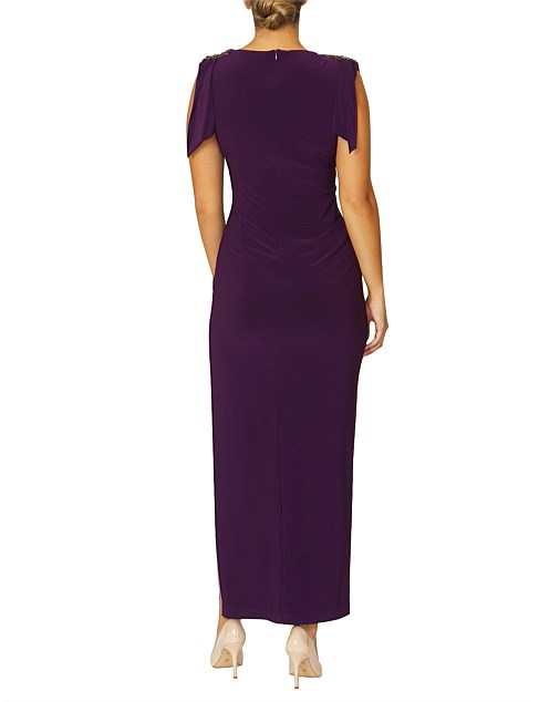 Mulberry Stretch Jersey Gown ME17464