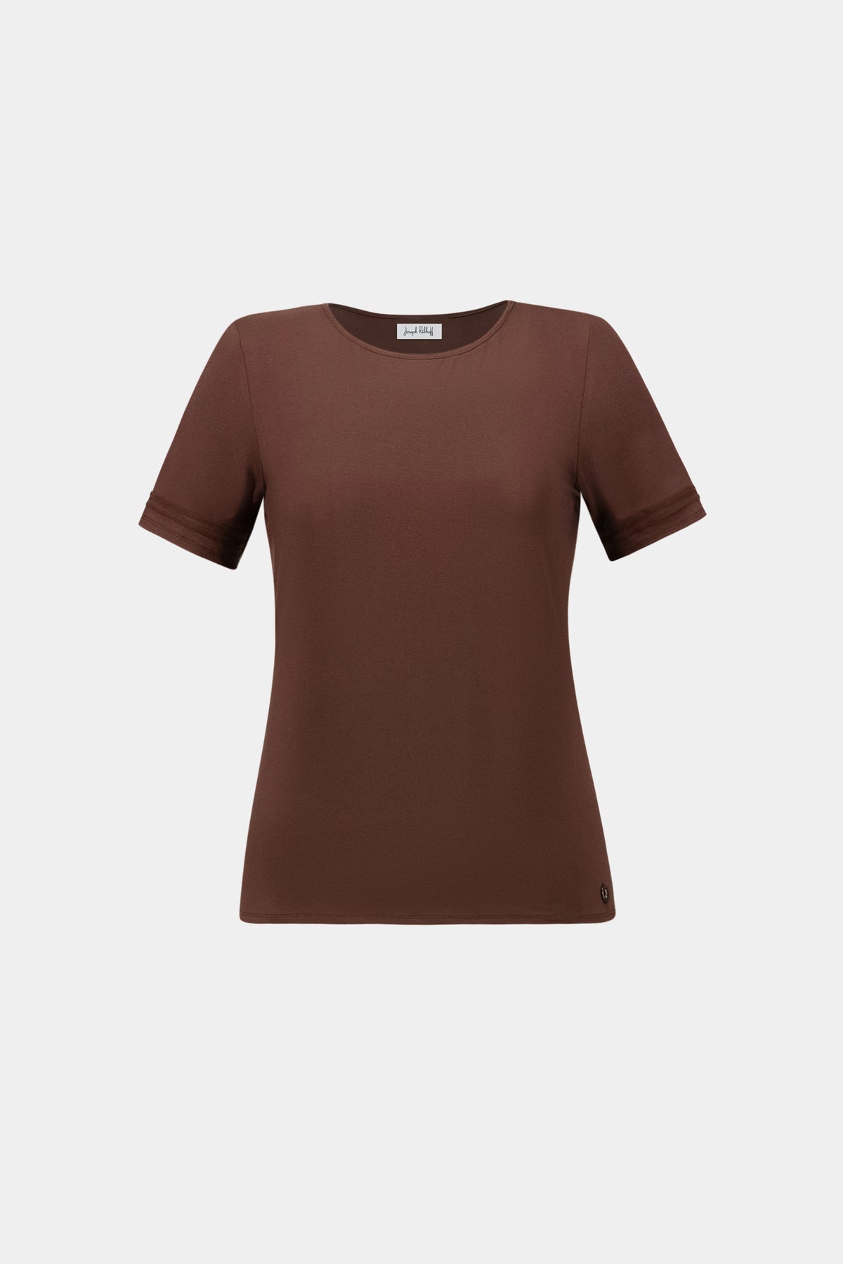 Stripe Band Crewneck Tee 264620