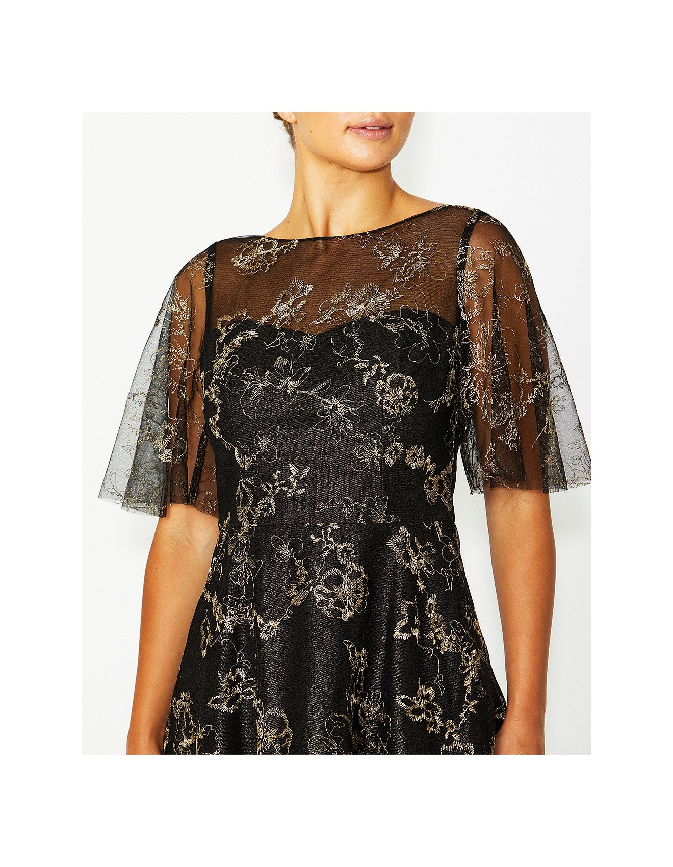 Black & Gold Dress