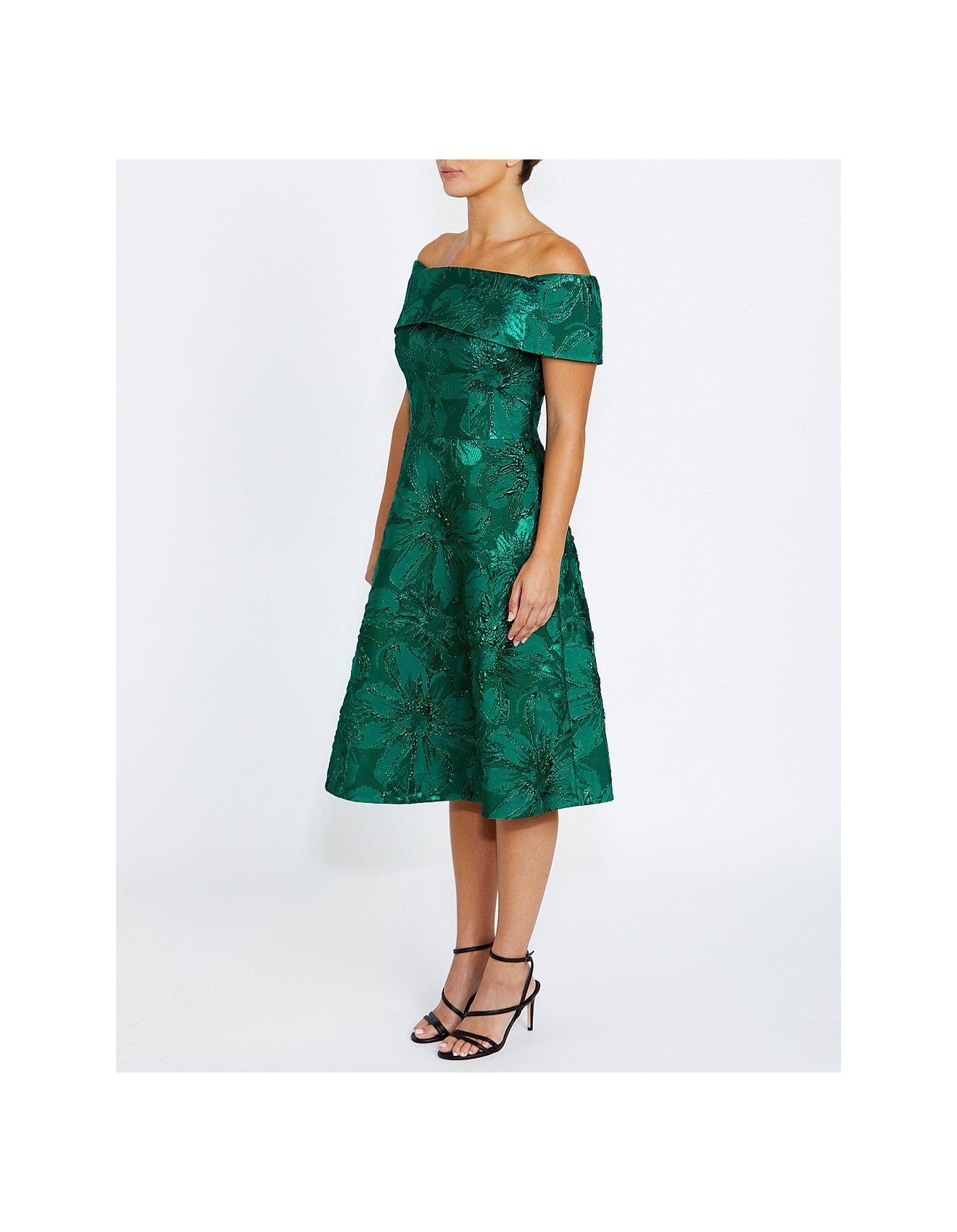 Jade Jacquard Dress