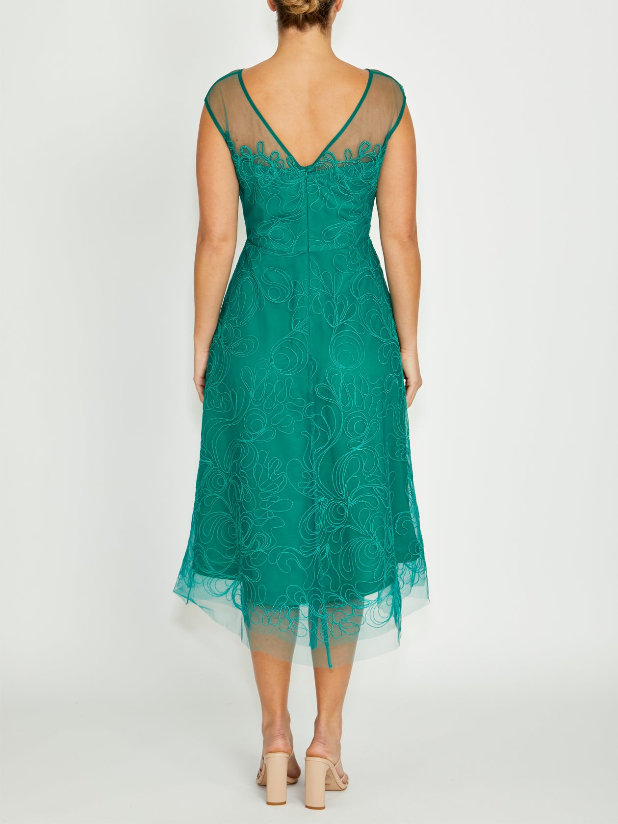 Sea Green A-Line Dress