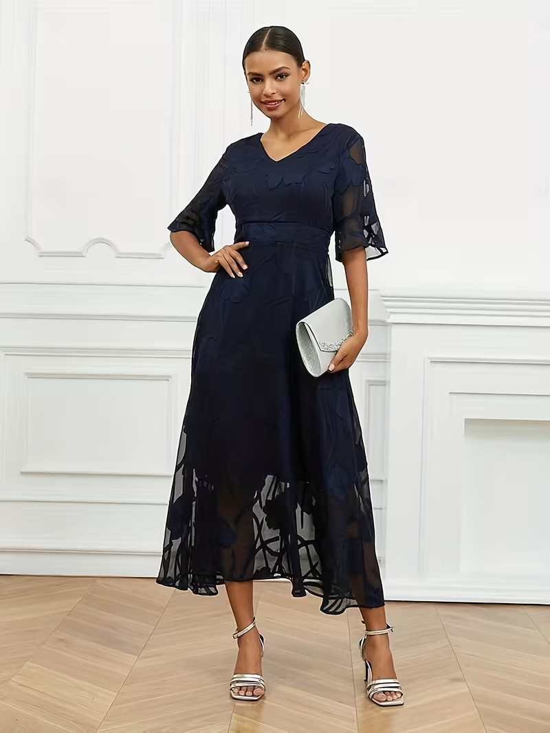 Semi Formal Occasion A-Line Dress