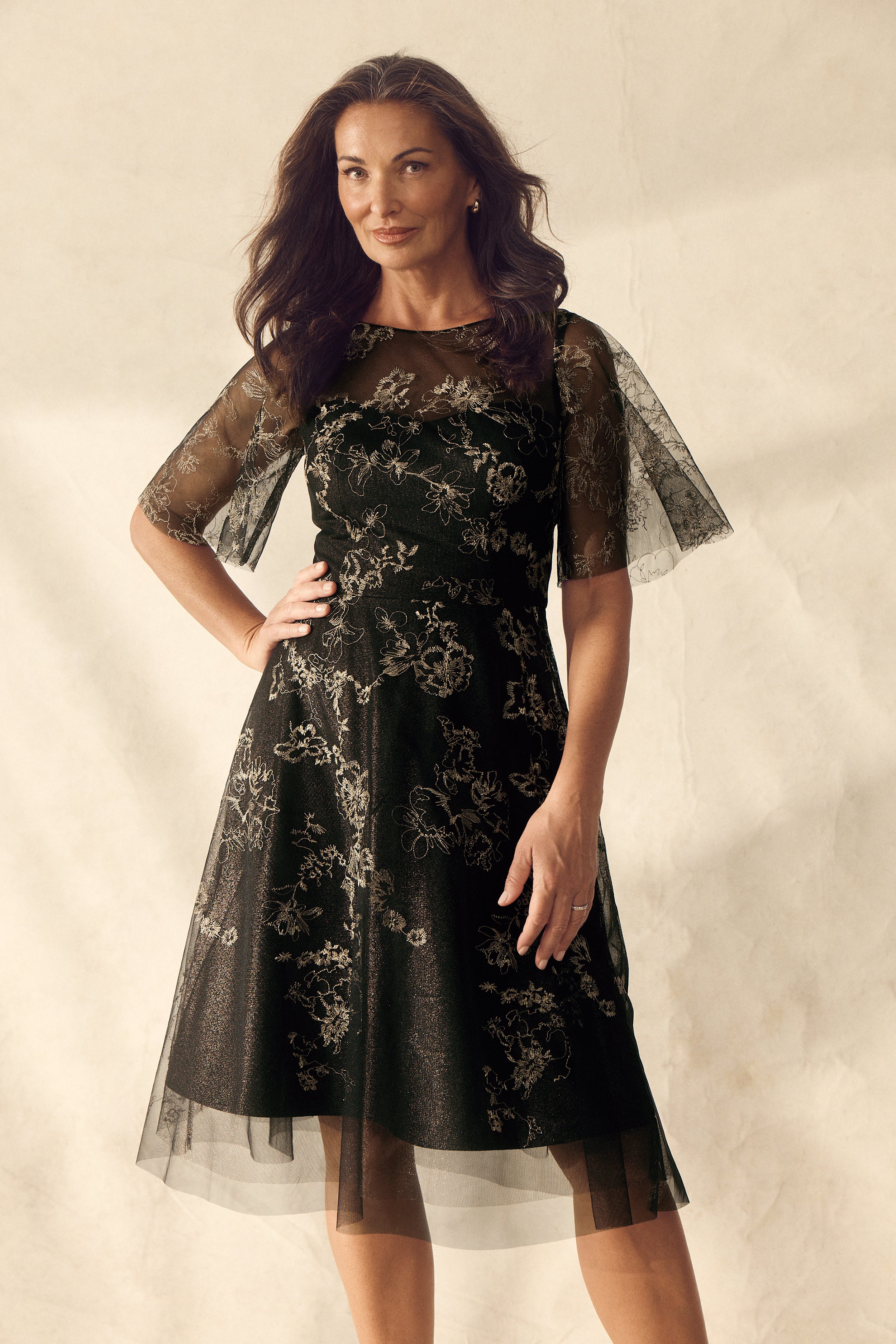 Black & Gold Dress