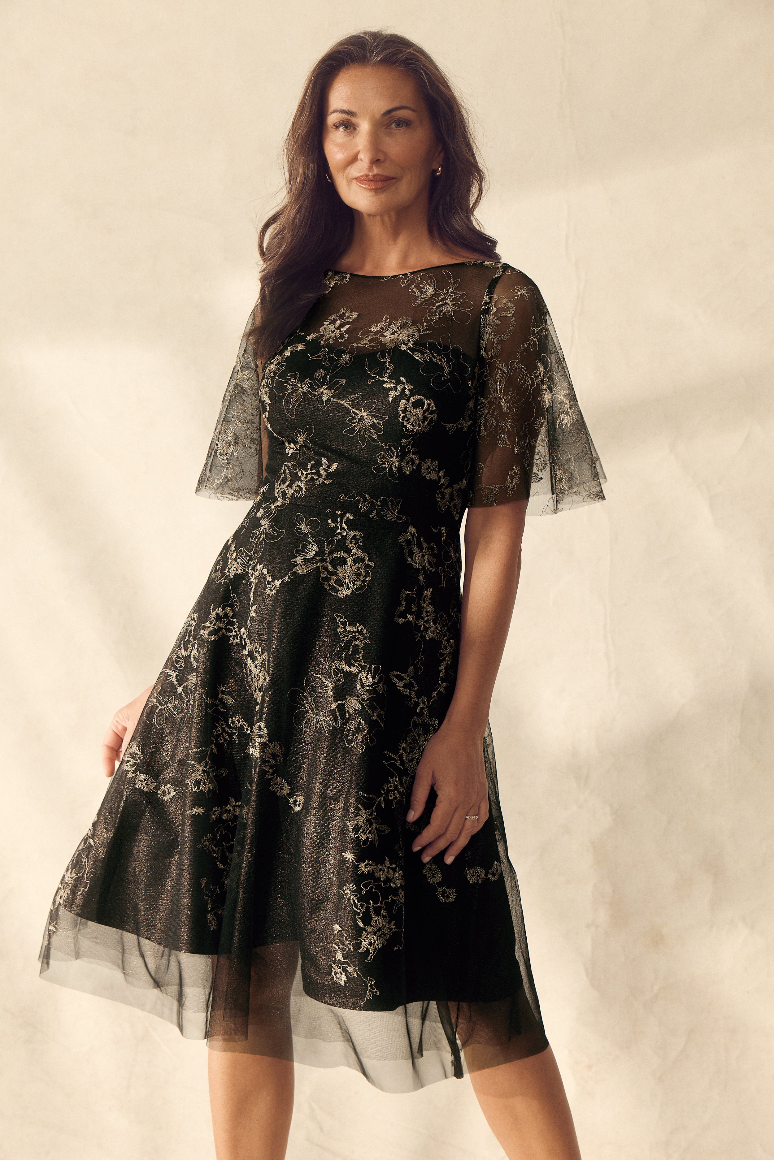 Black & Gold Dress