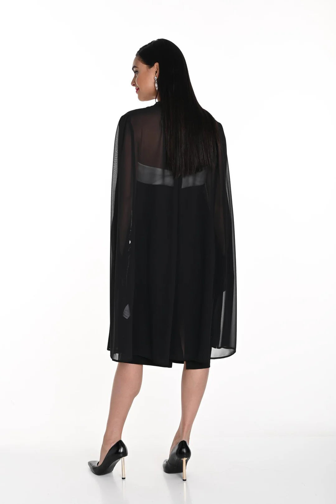 Chiffon Long Cape 249281