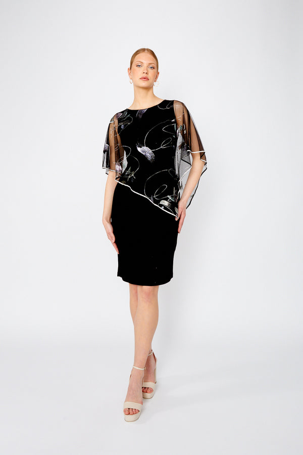 Knee-length Sheath Dress Style 249133