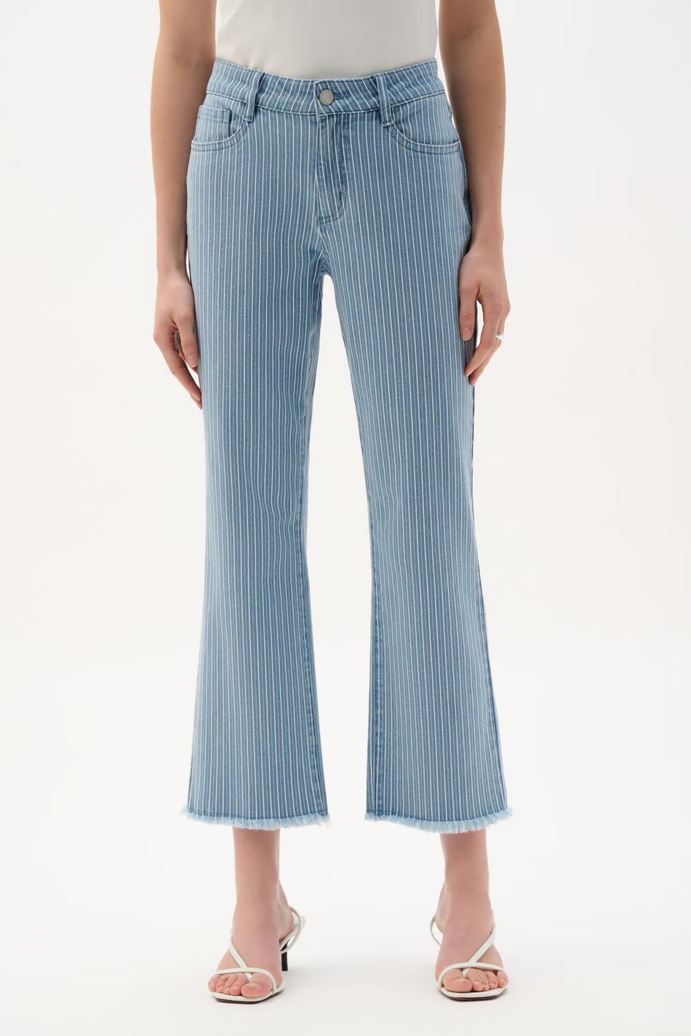 Flare Jeans With Stripes Style 262934