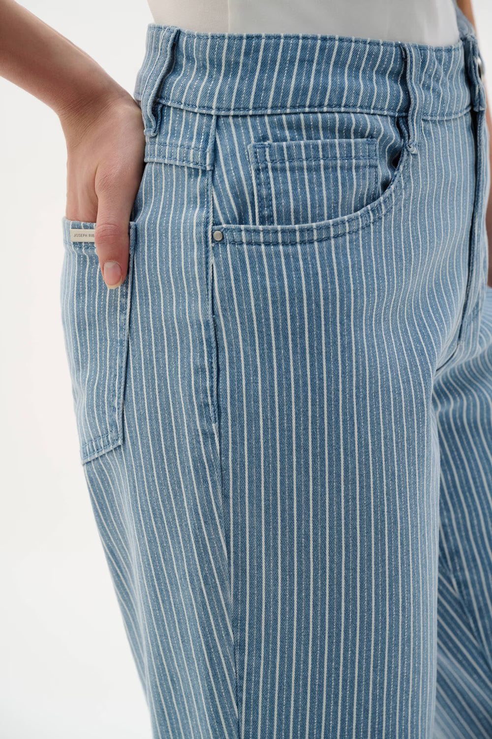 Flare Jeans With Stripes Style 262934