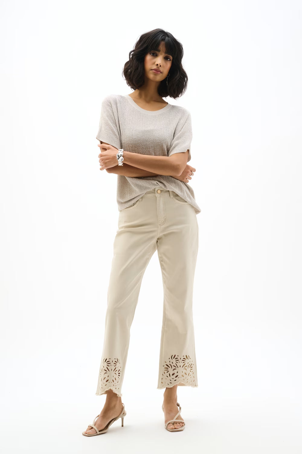 Relaxed Ankle-length Trousers Style 262980