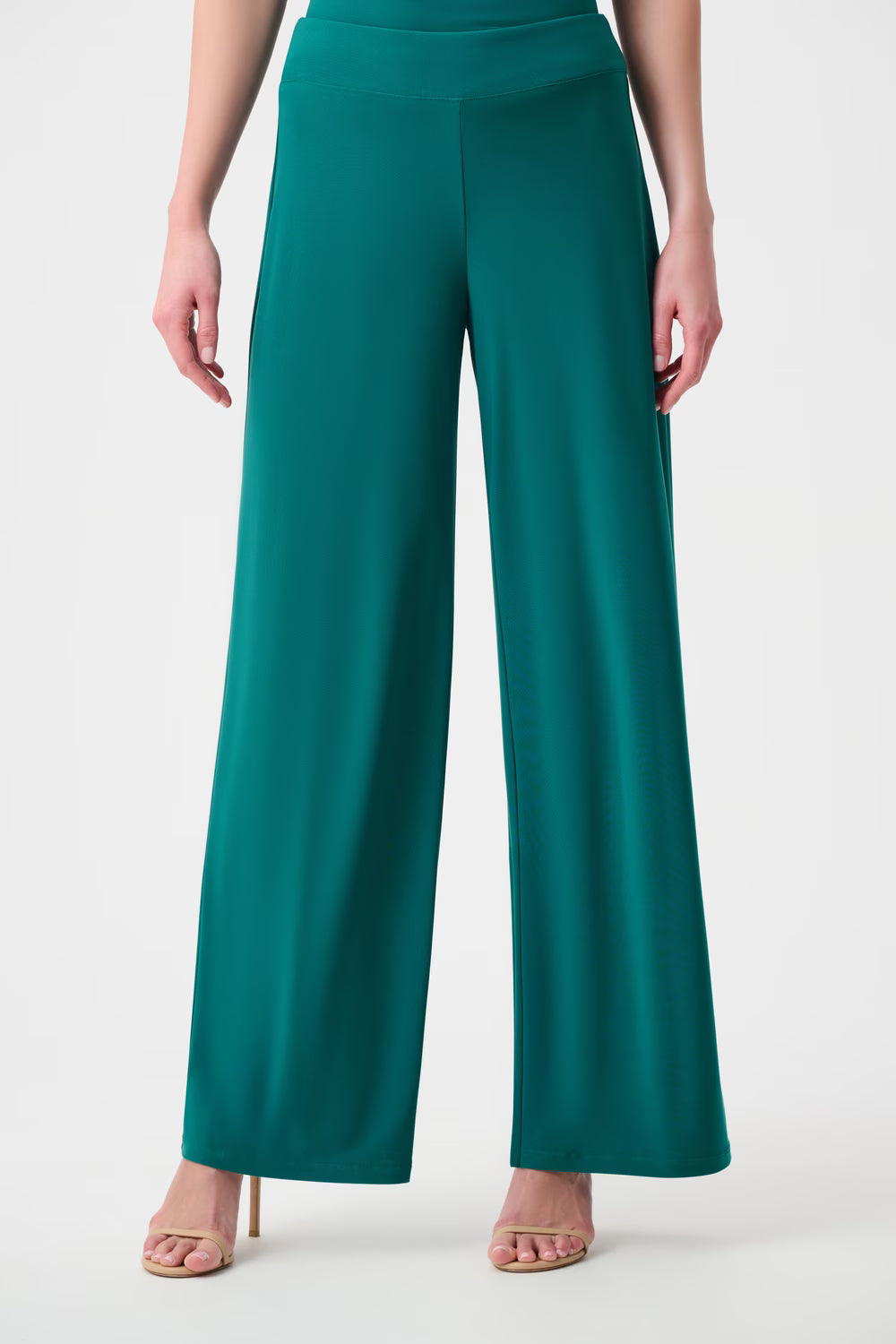 High Waisted Trouser in Opulent Green