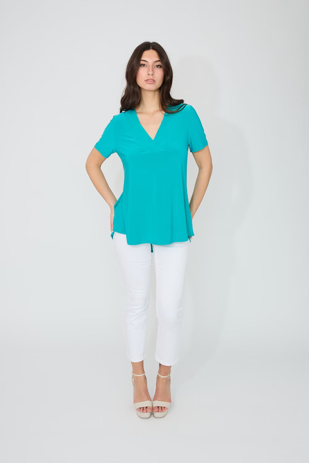 V-neck Casual Pullover Style 251125
