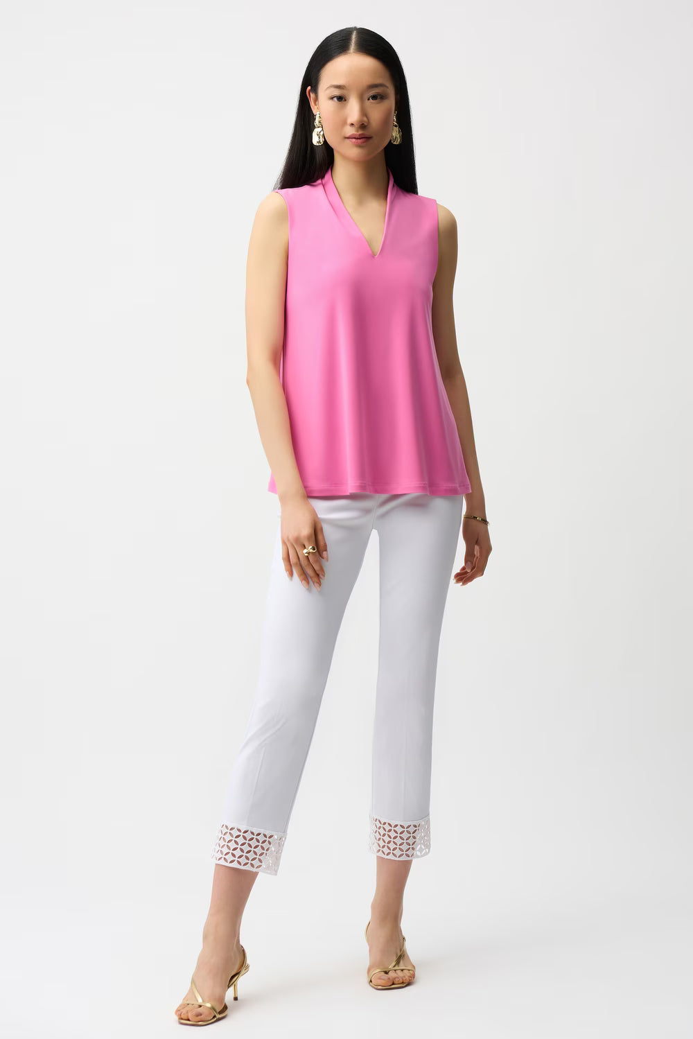 V-neck Sleeveless Pullover Style 261229