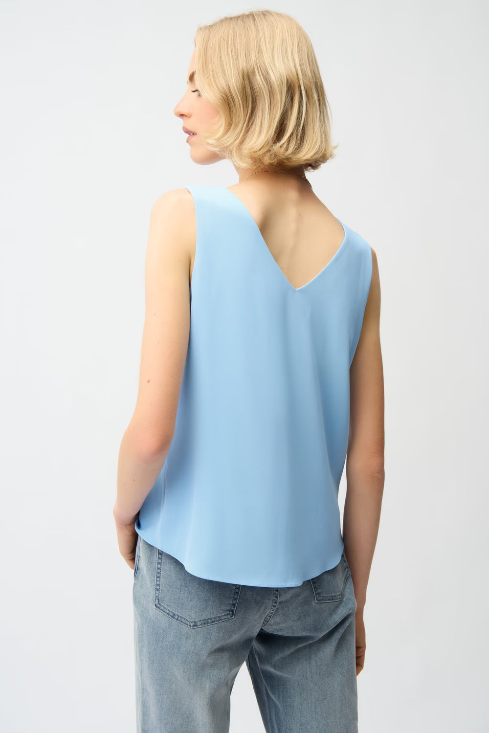 Essential Cammi Top in Sky Blue