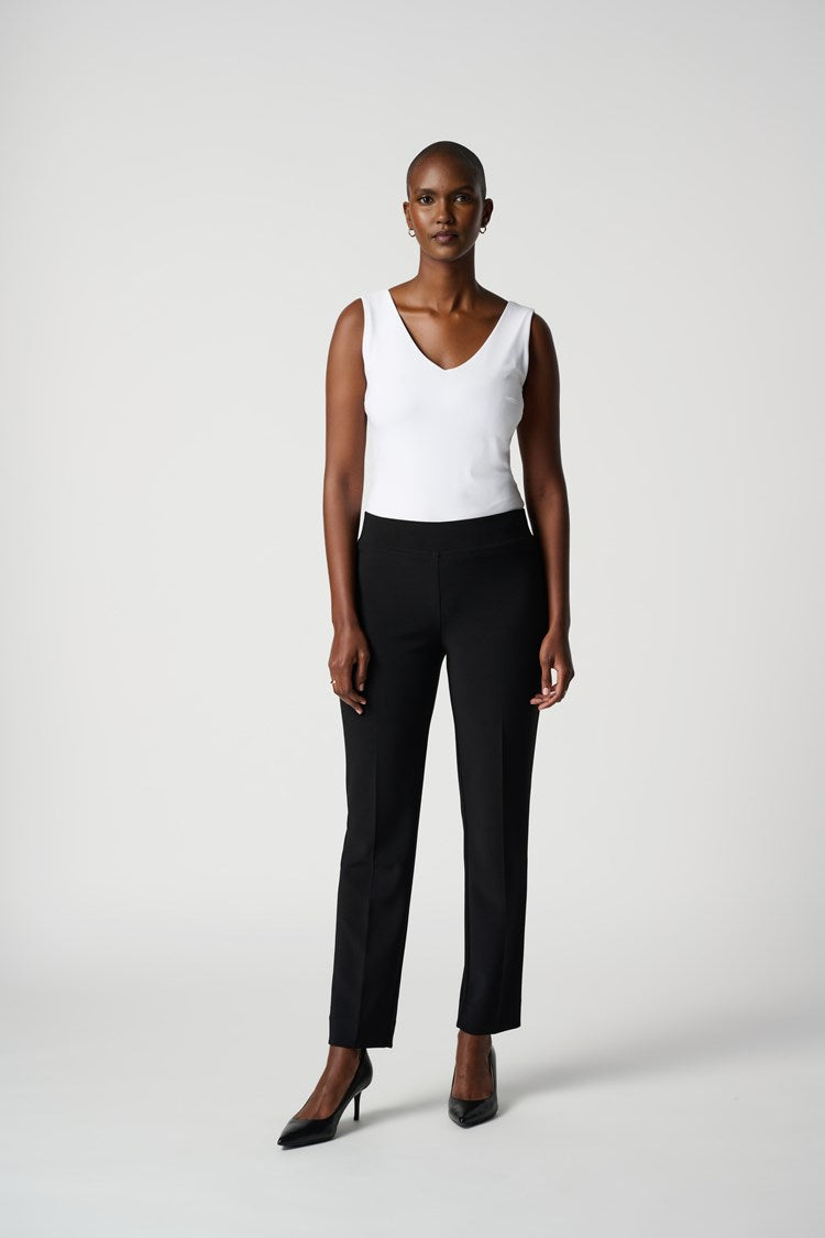 Classic Straight Pant in Black 143105 - After Hours Boutique