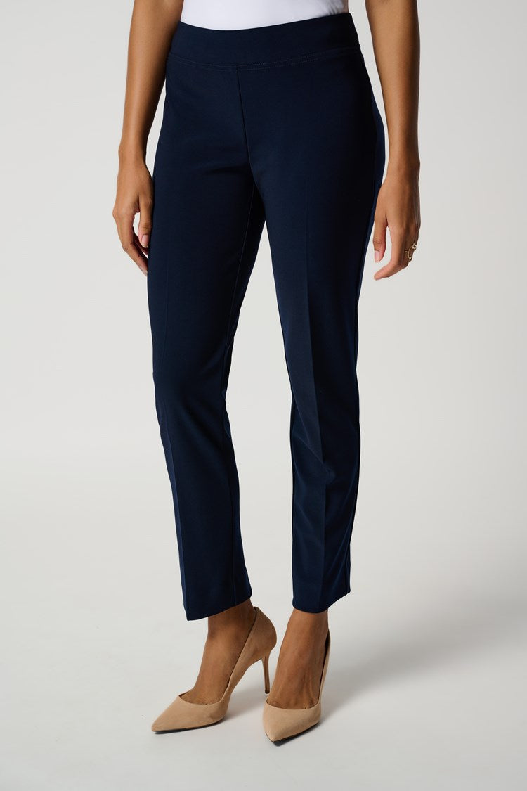 Classic Straight Pant In Midnight Blue 143105 - After Hours Boutique