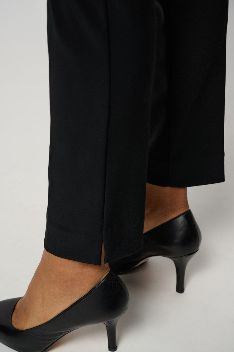 Classic Tailored Slim Pant In Black 144092 - After Hours Boutique