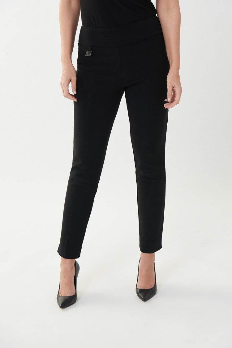 Classic Tailored Slim Pant In Black 144092 - After Hours Boutique