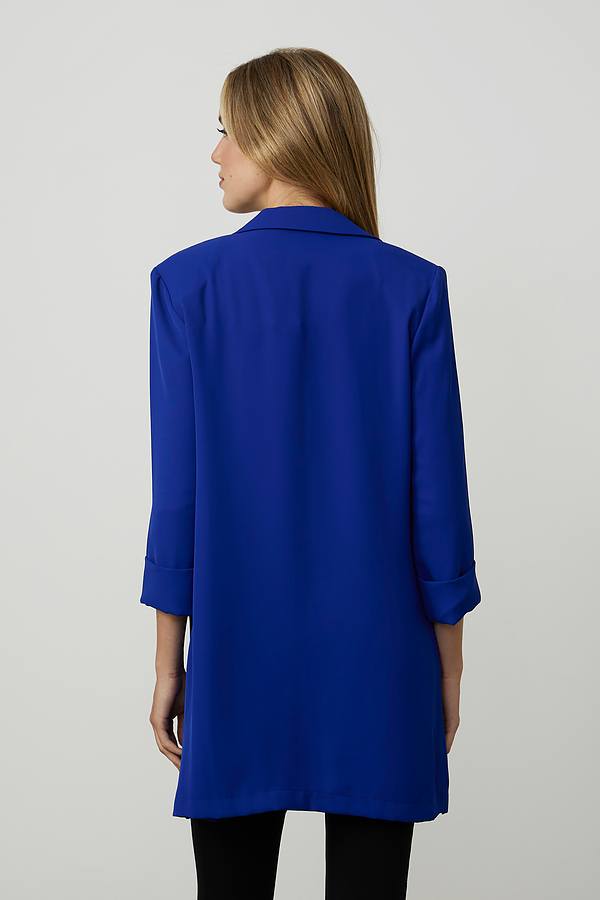 Classic Long Blazer in Royal Sapphire 211361