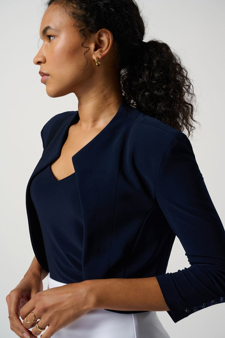 Classic Bolero Navy 213707 - After Hours Boutique