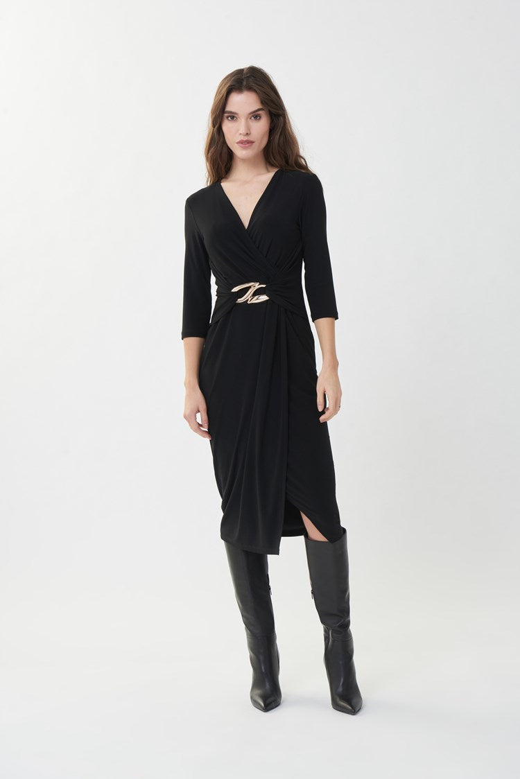 Figure-hugging Silky Knit Dress 223121 - After Hours Boutique