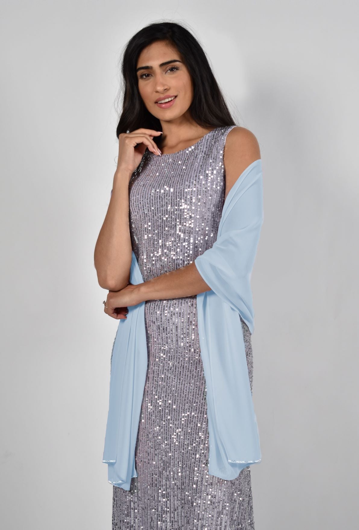 Glamour Shawl with Diamante Trim 228164 - After Hours Boutique