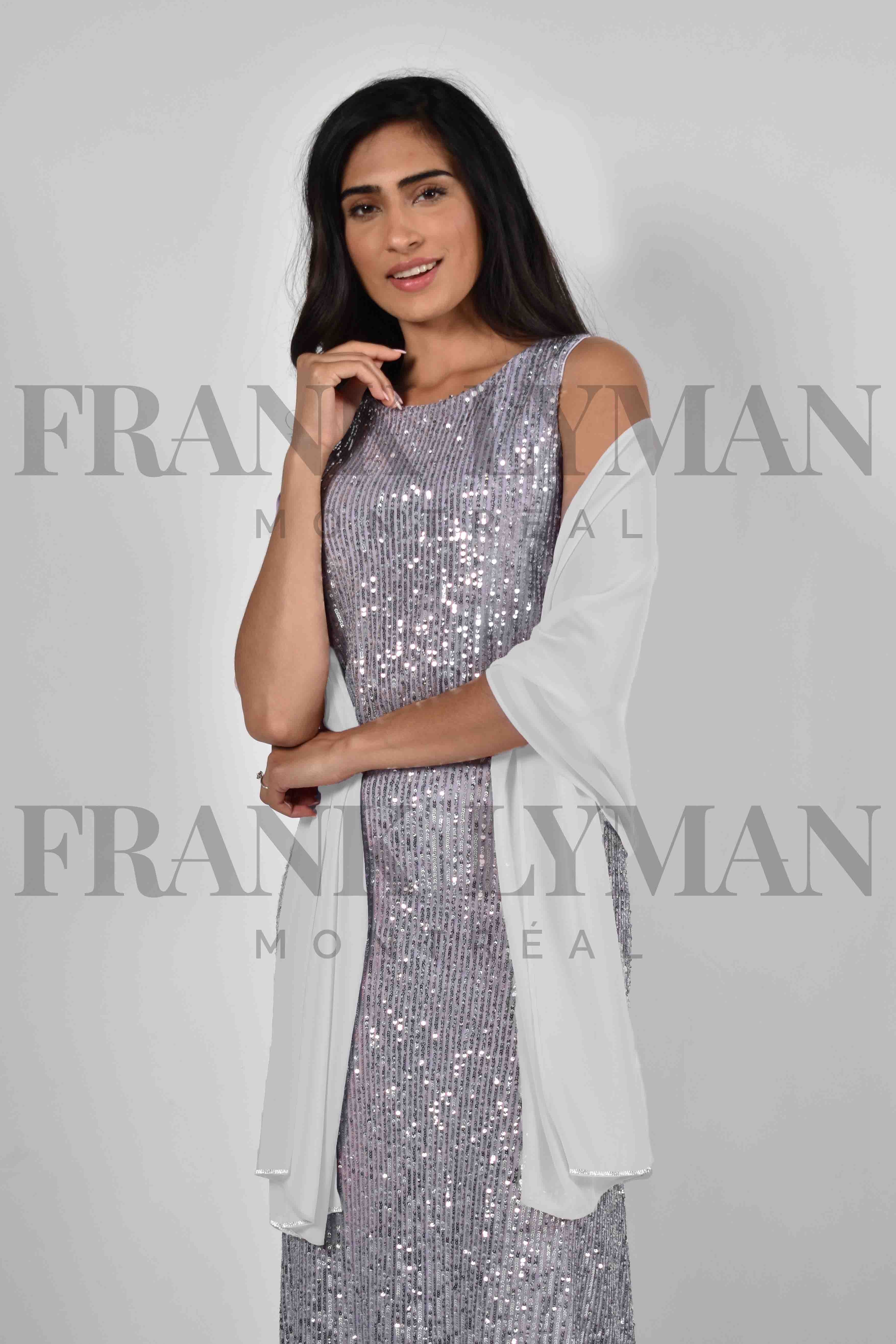 Glamour Shawl with Diamante Trim 228164 - After Hours Boutique