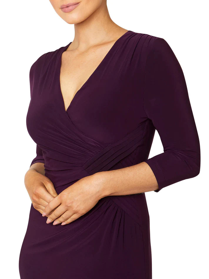 Grape Jersey Dress - After Hours Boutique