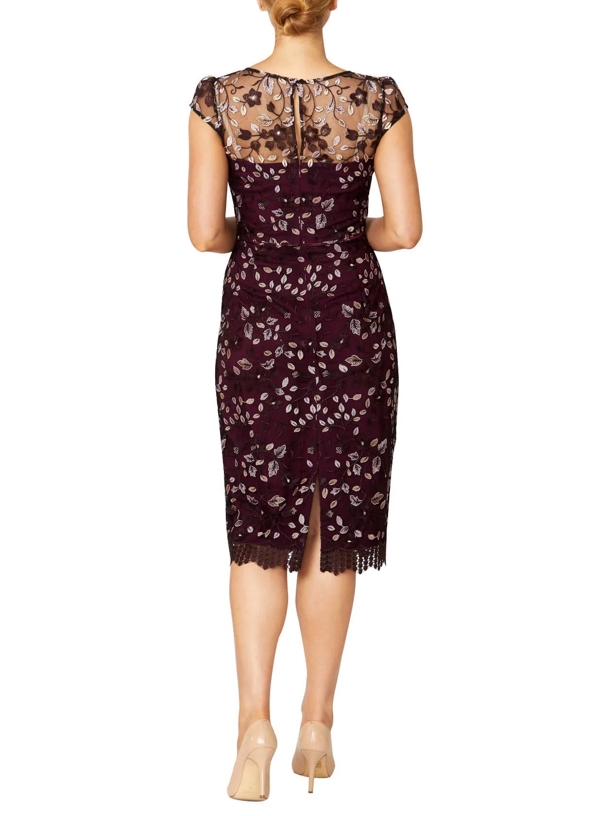 Floral Embroidered Mesh Dress SD16412 - After Hours Boutique