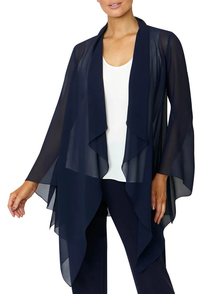 Navy Duster Jacket GC15781 - After Hours Boutique