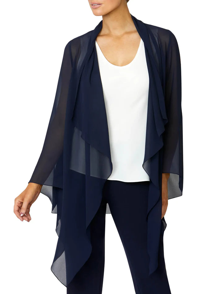 Navy Duster Jacket GC15781 - After Hours Boutique