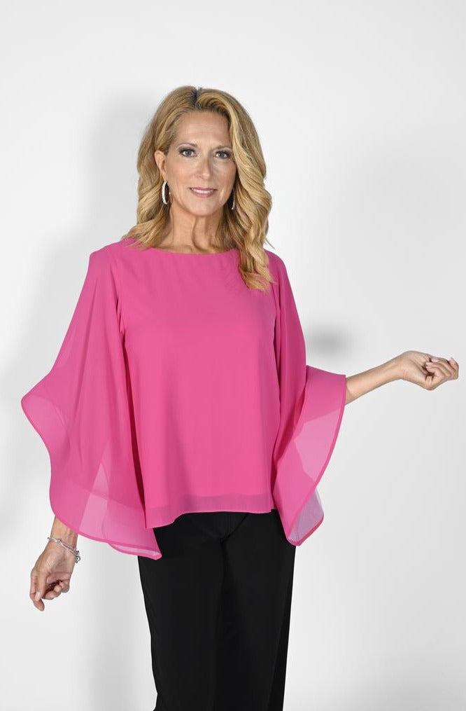Butterfly Top in Dazzling Pink 232709