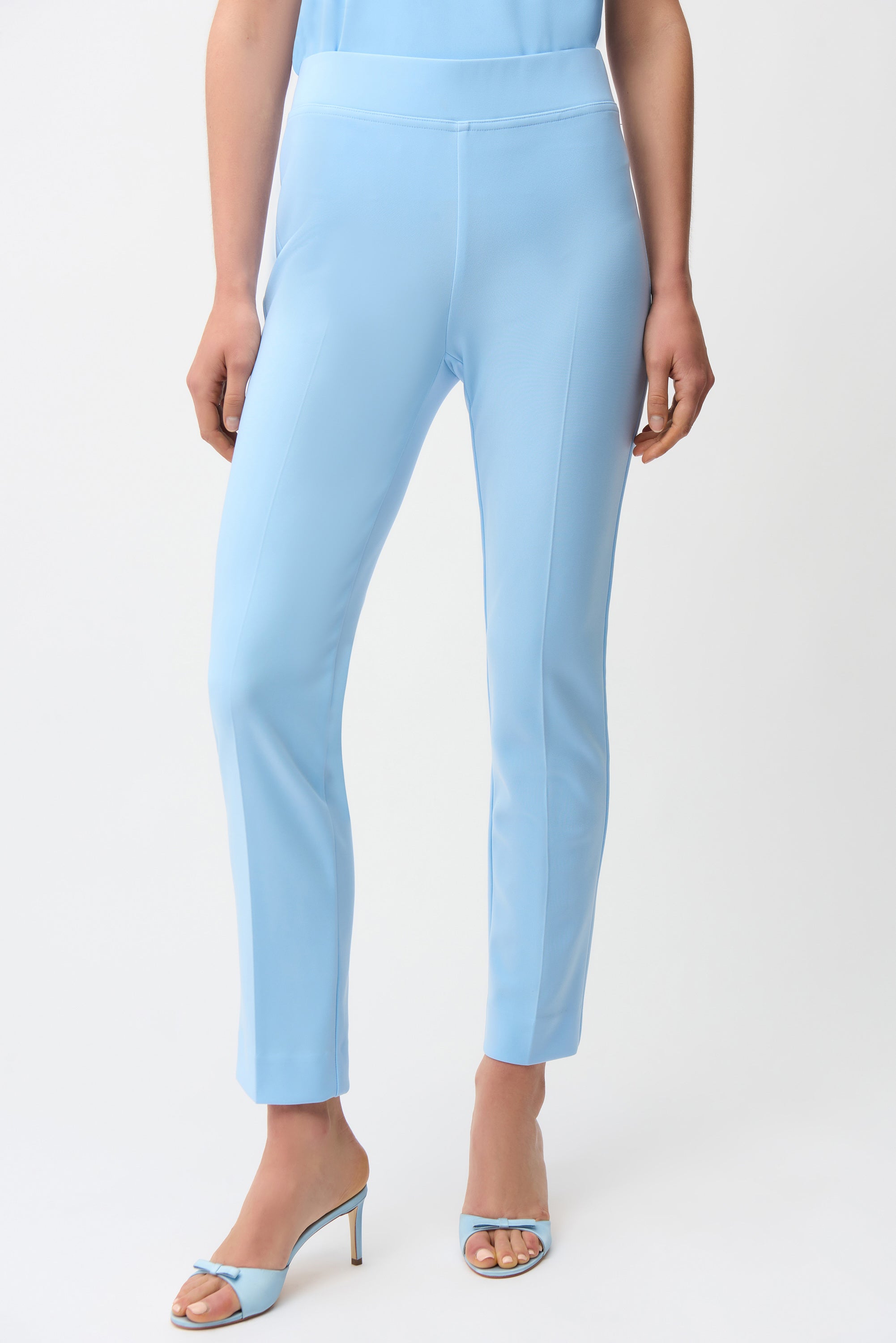 Classic Straight Pants in Sky Blue 143105S26