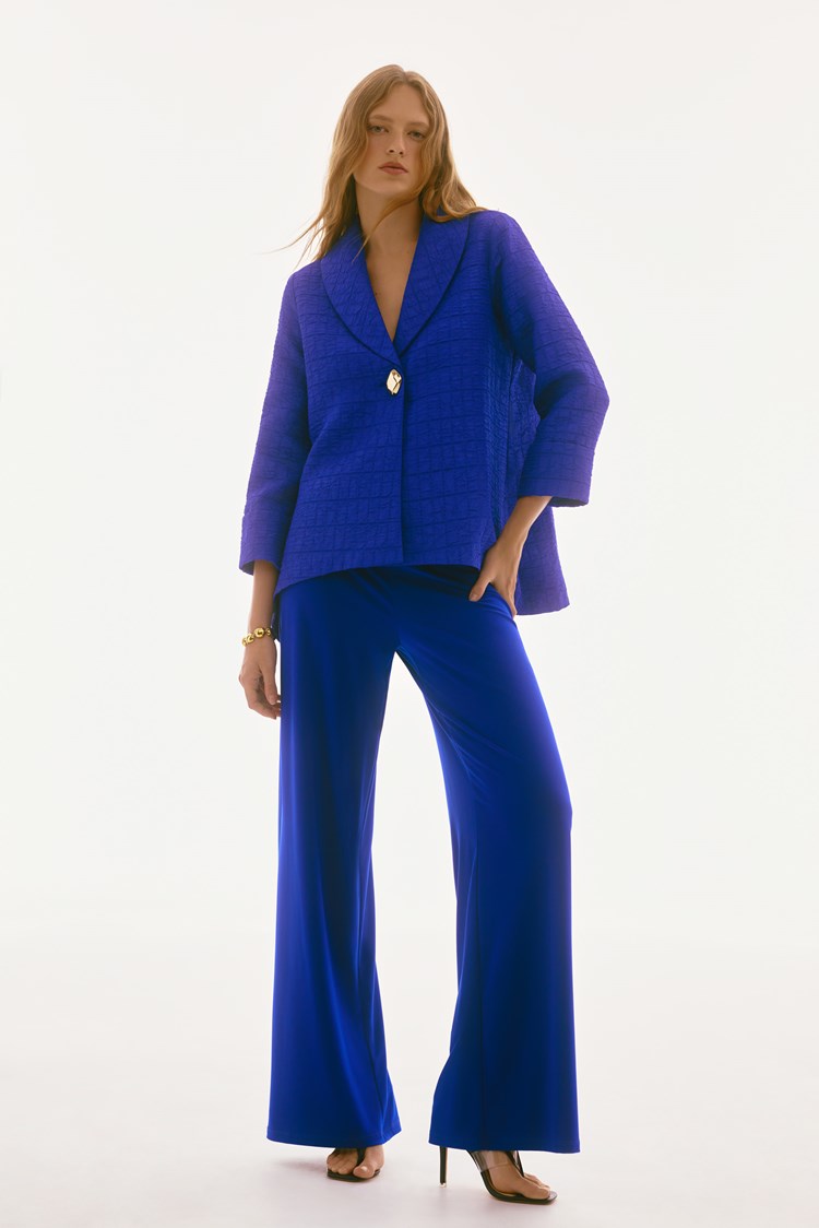 Wide-Leg Pants in Royal Sapphire 221340S25