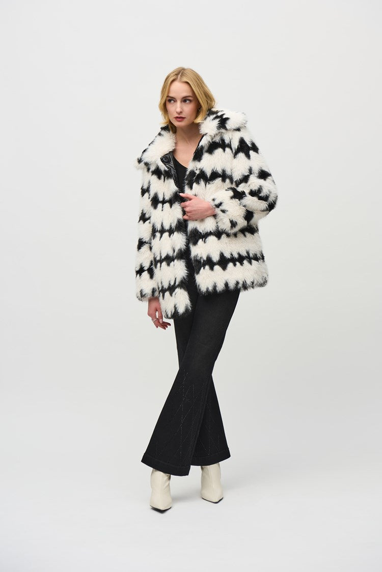 Reversible Faux Fur Coat 244900