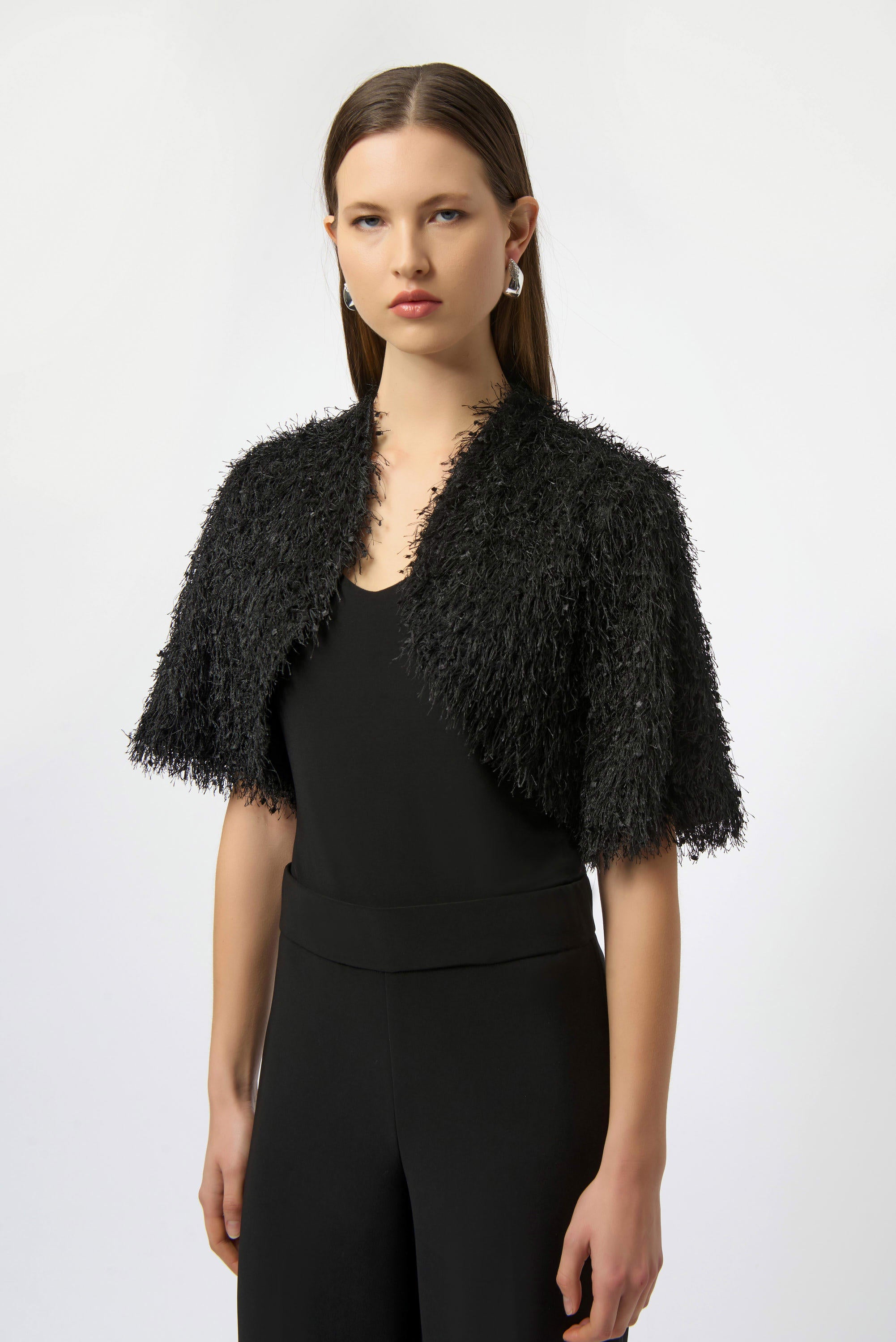 Novelty Fringe Straight Cover-Up 254019