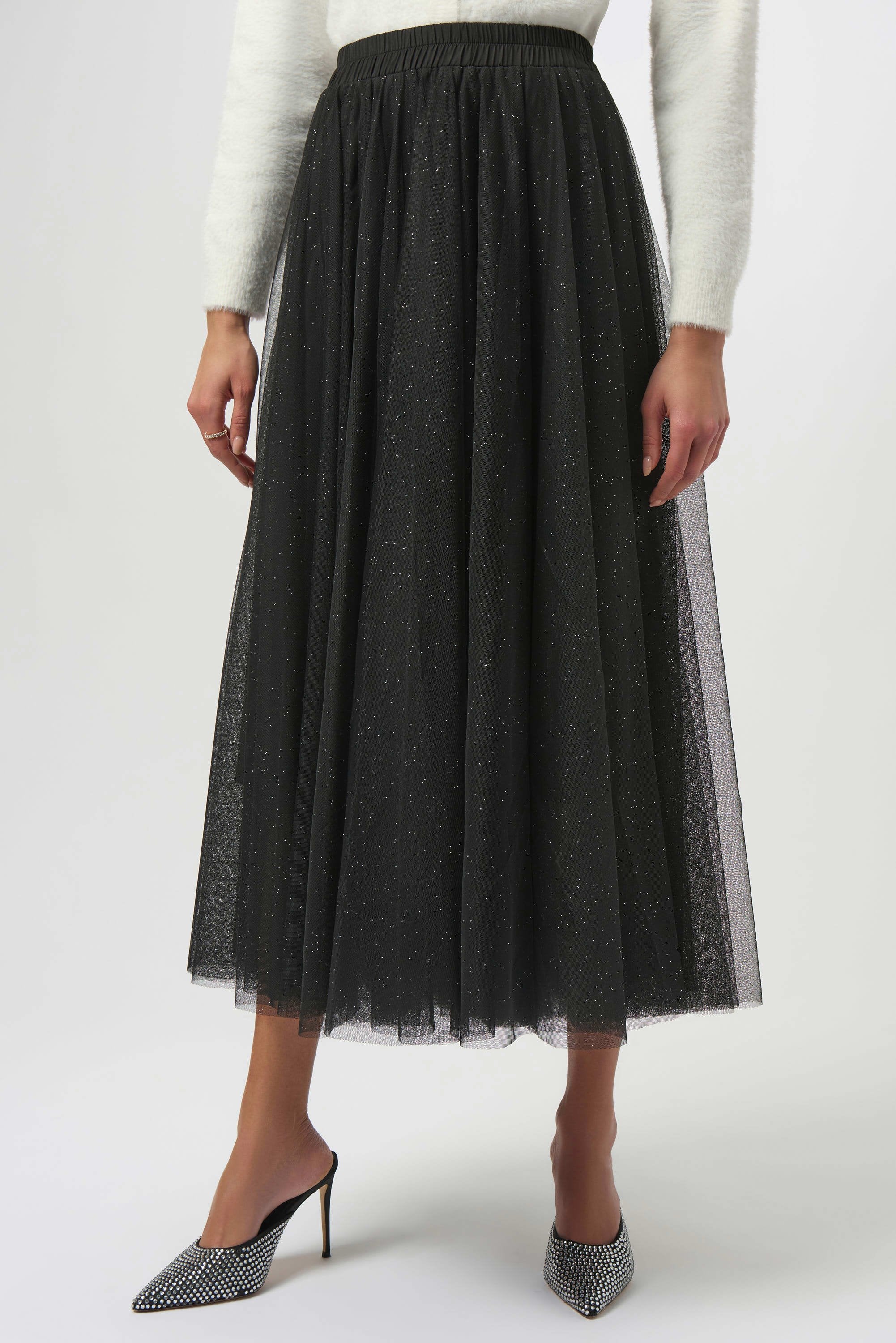 Tulle Flared Skirt 254927