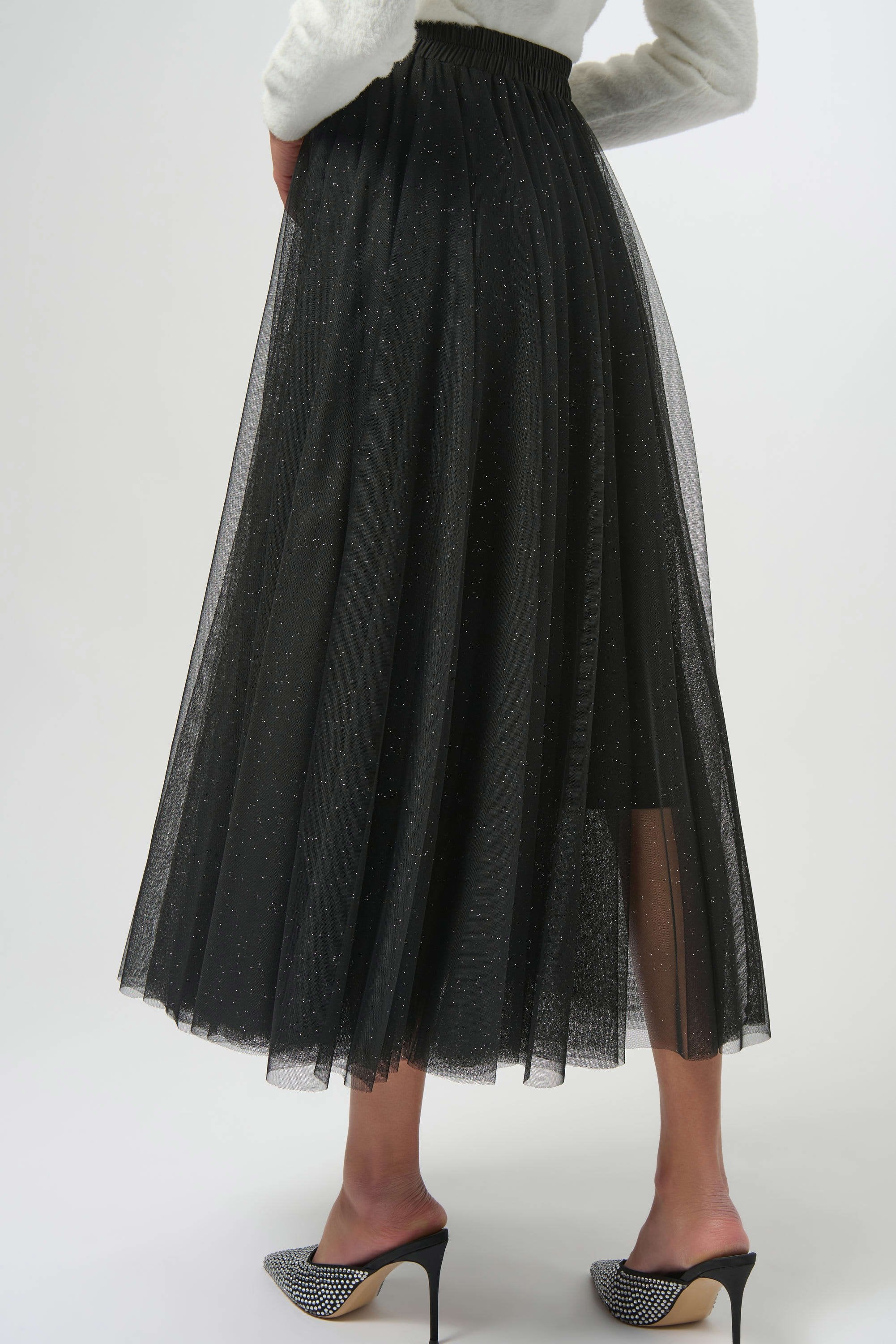 Tulle Flared Skirt 254927
