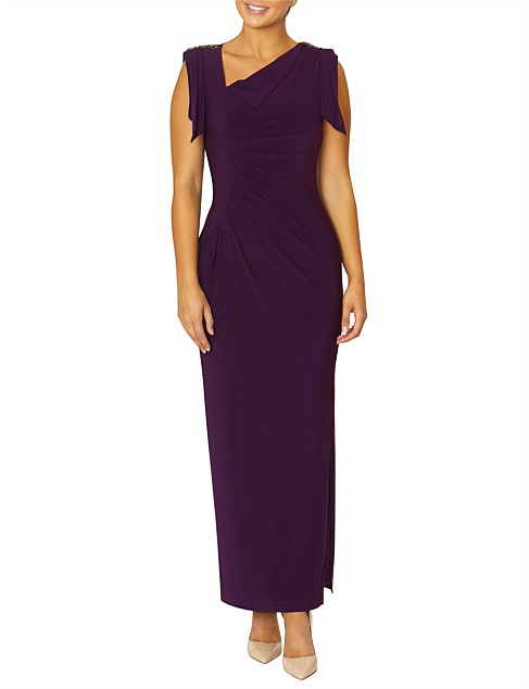 Mulberry Stretch Jersey Gown ME17464
