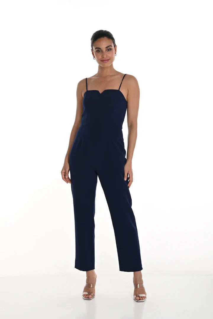 Two Piece Set Long Jacket with Jumpsuit 258746u