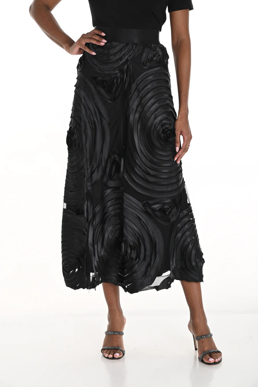 Embellished A-Line Skirt 259248