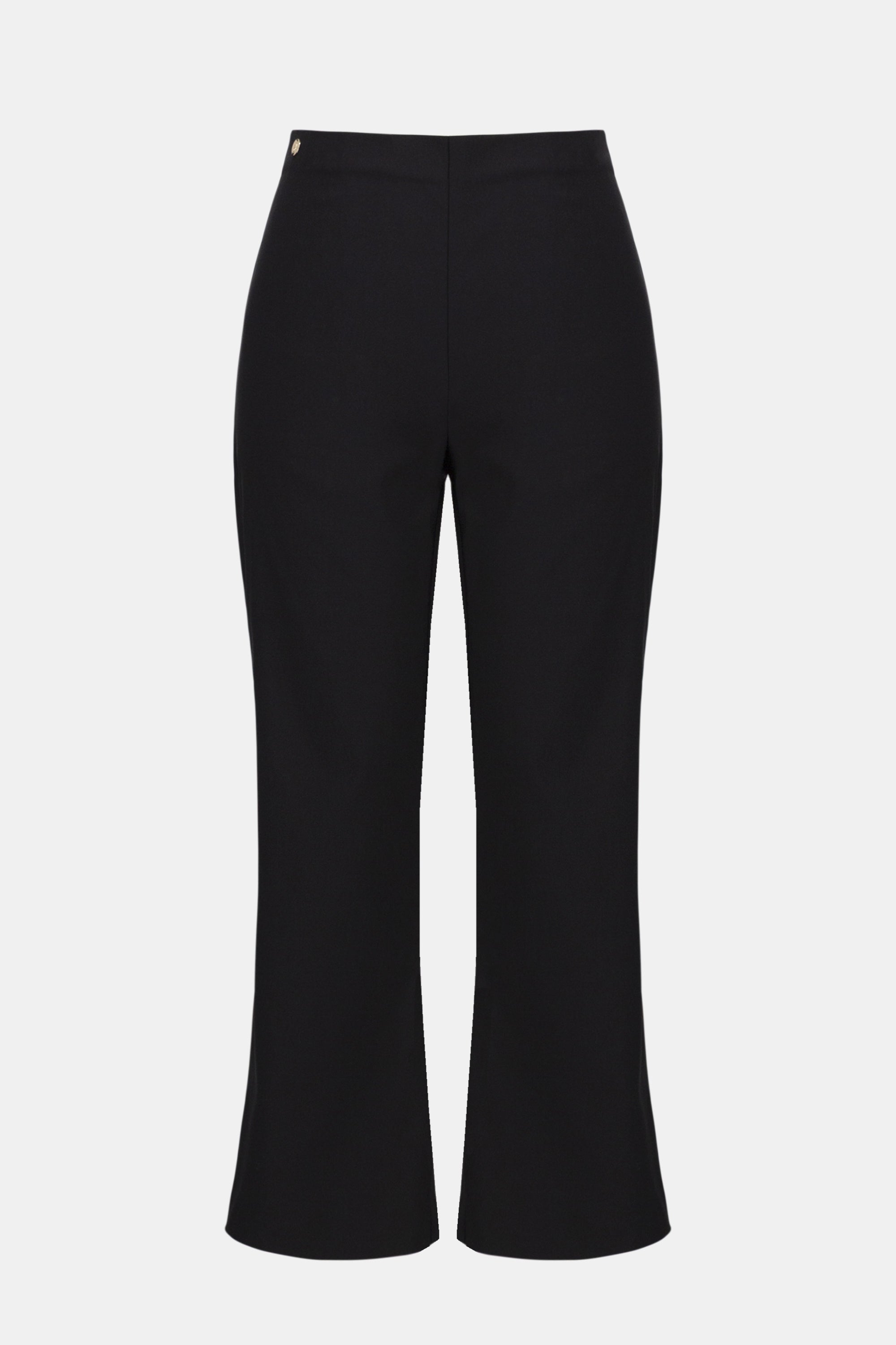 Soft Micro Twill Pull-On Culotte Pants 261024