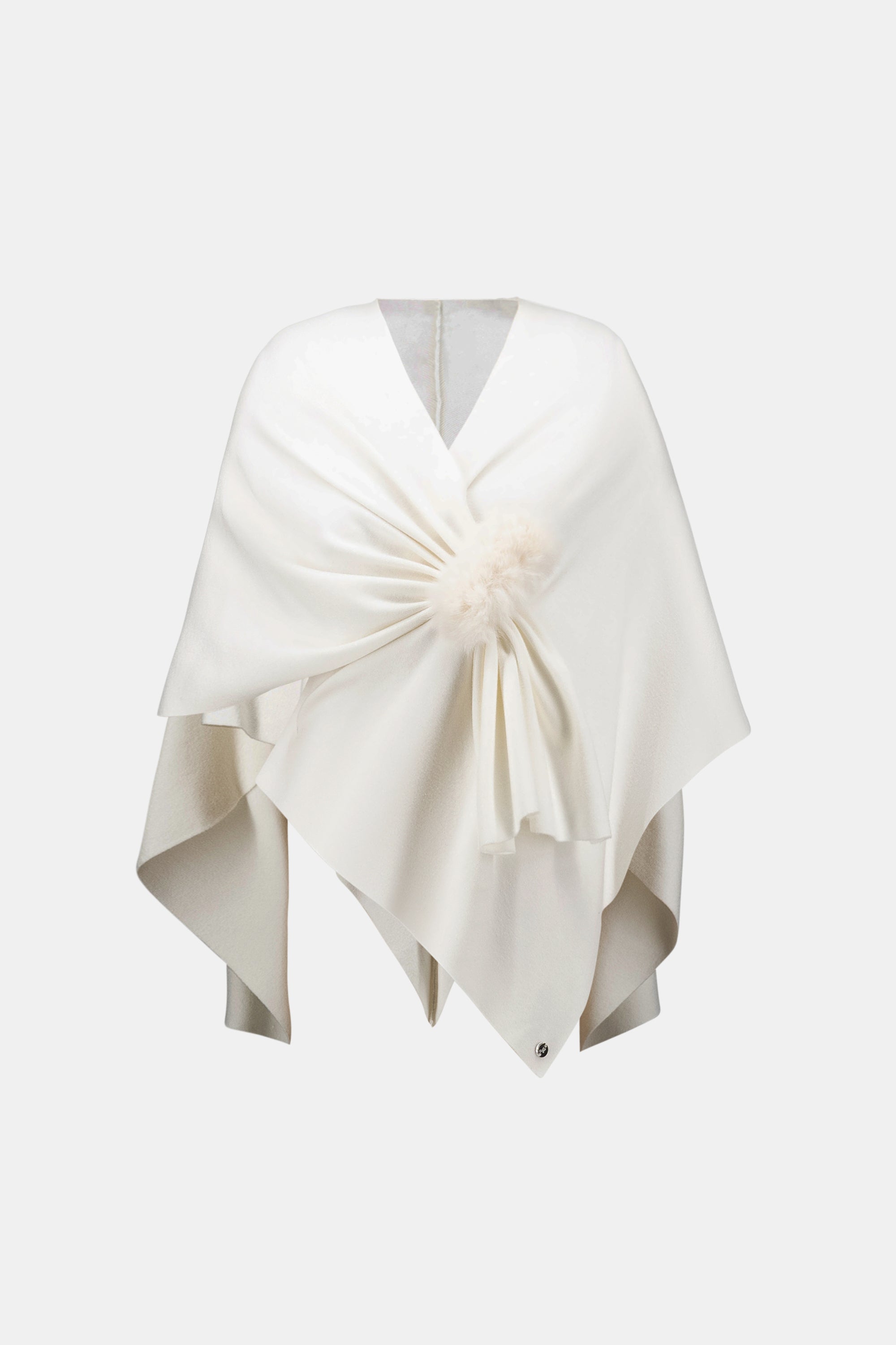 Faux Fur Draped Cover Up 264953