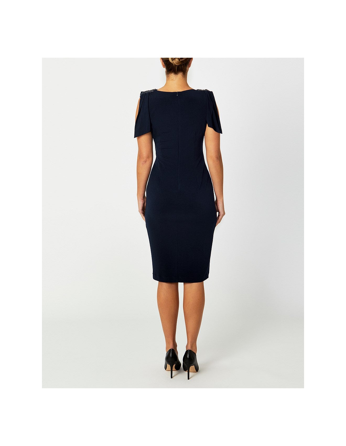 Navy Jersey Dress