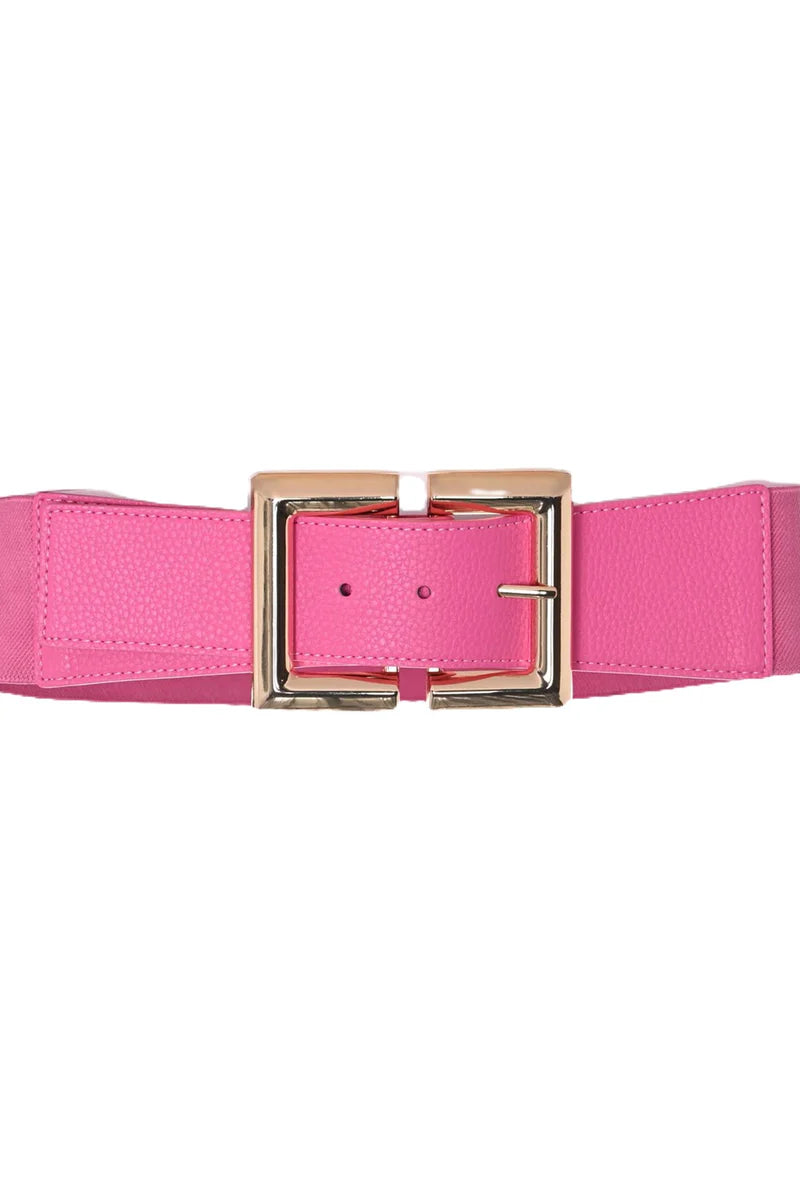 Stretch Fuchsia Belt A25103